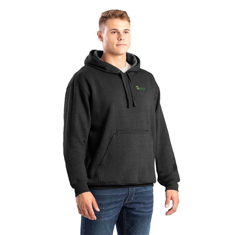 Men's Heritage Zippered Pocket Hooded Pullover Sweatshirt