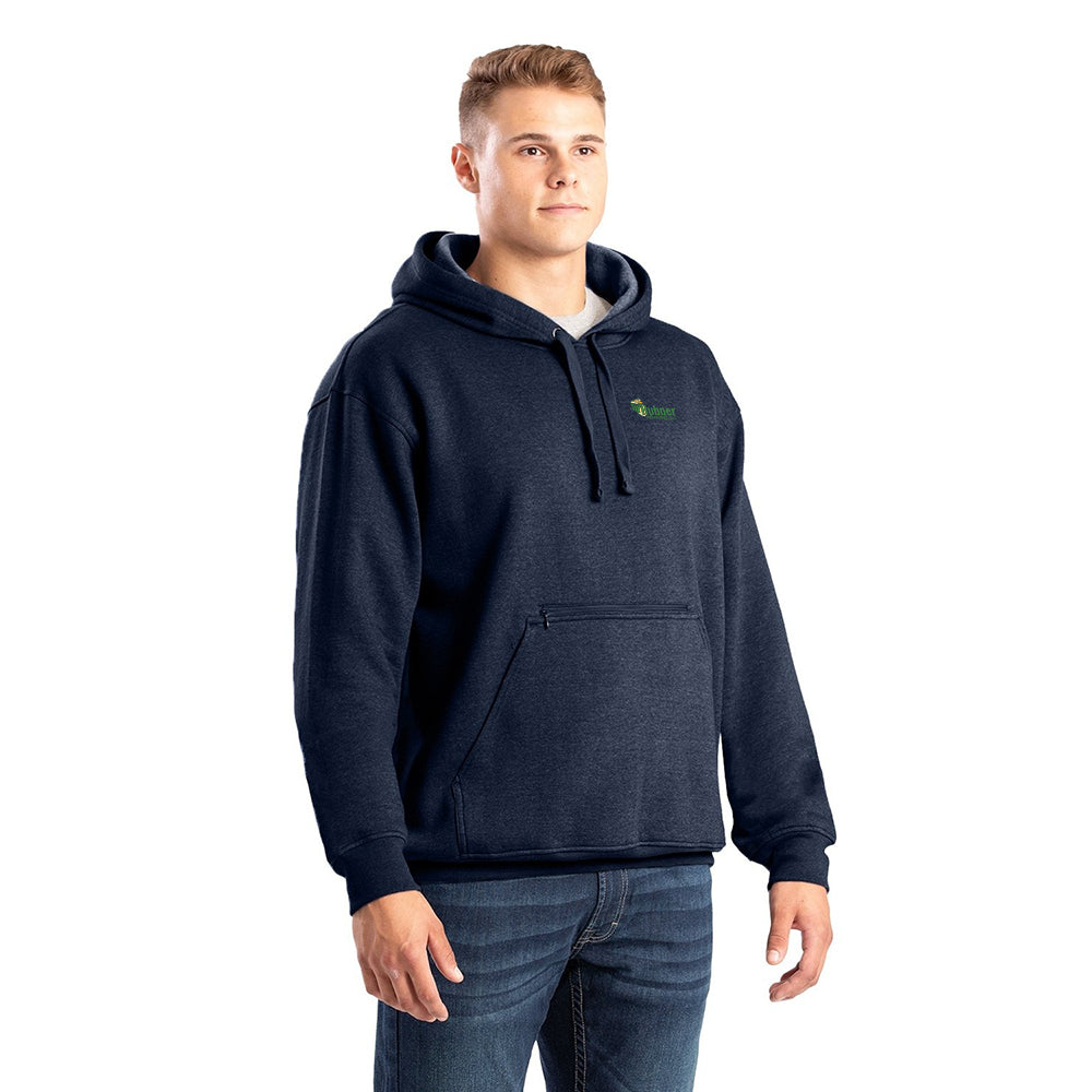 Men's Heritage Zippered Pocket Hooded Pullover Sweatshirt