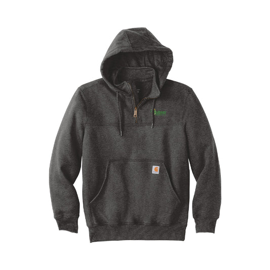 Carhartt Rain Defender Paxton Heavyweight Hooded Zip Mock Sweatshirt