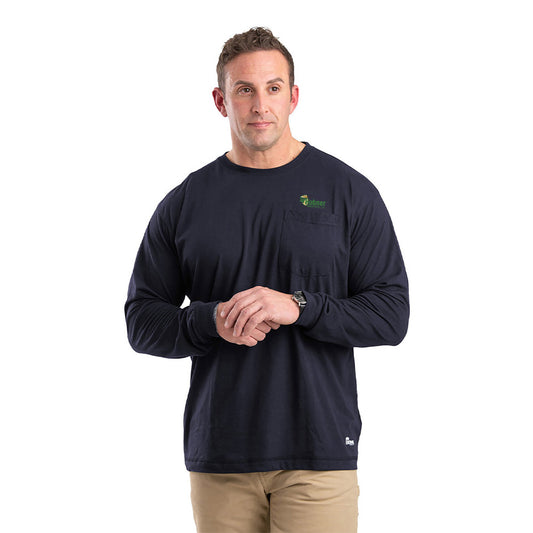 Tall Performance Long-Sleeve Pocket T-Shirt