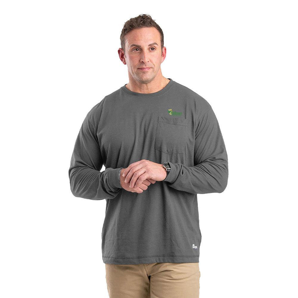 Unisex Performance Long-Sleeve Pocket T-Shirt