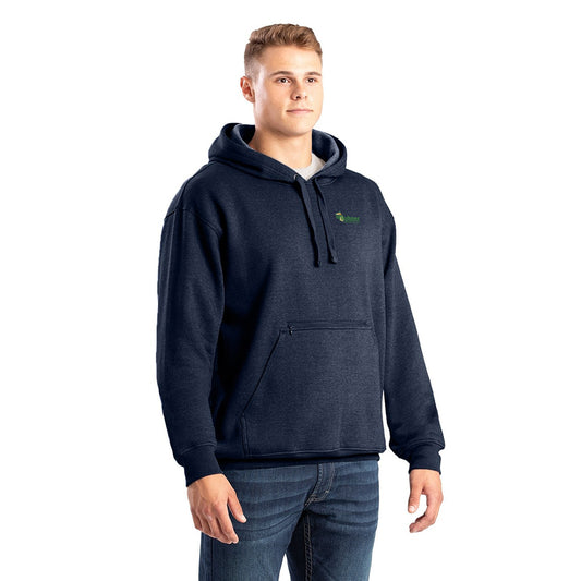 Men's Heritage Zippered Pocket Hooded Pullover Sweatshirt